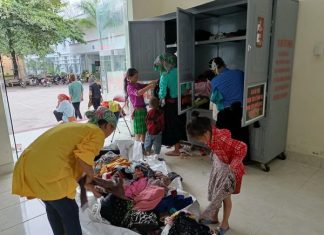 Tủ quần áo từ thiện tại BVĐK Khu Vực Hoàng Su Phì – Hà Giang