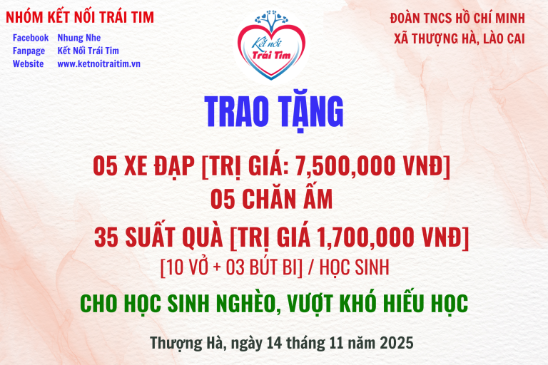 ✅[BÁO CÁO] Xe đạp chở tương lai – Trường THCS Diện Quan (Bảo Yên, Lào Cai) 14/11/2025